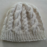 Cable Beanie | Easy Knit Pattern & Tutorial